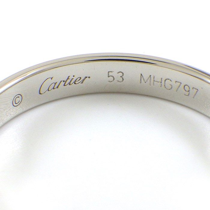 Cartier C de Cartier Wedding Band in Platinum - Size 12.5