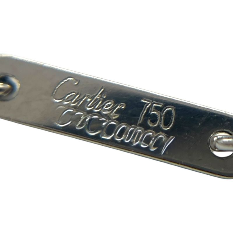 Cartier C Heart Diamond Necklace in 750 Silver - Timeless Elegance