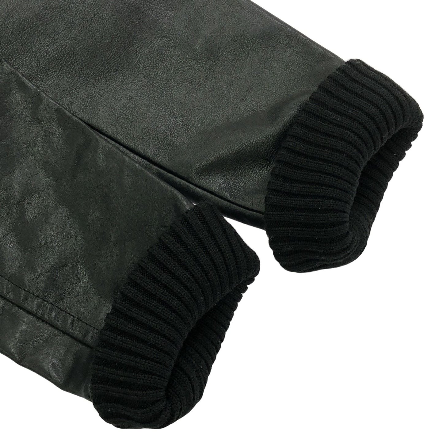 eYe COMME des GARCONS JUNYA WATANABE MAN Black Leather Jacket