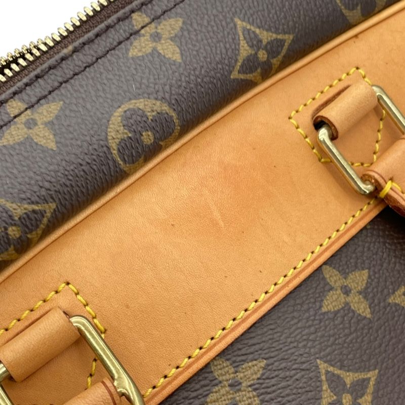 Louis Vuitton Deauville Monogram Canvas Handbag - Brown