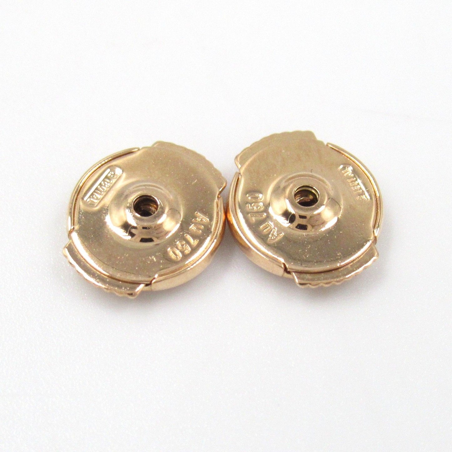 Van Cleef & Arpels Frivole Mini Ruby Earrings in 18K Pink Gold
