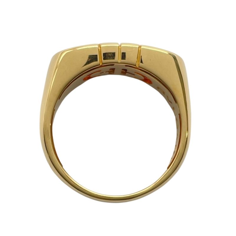 BVLGARI Parentesi Ring in 18K Yellow Gold - Timeless Elegance