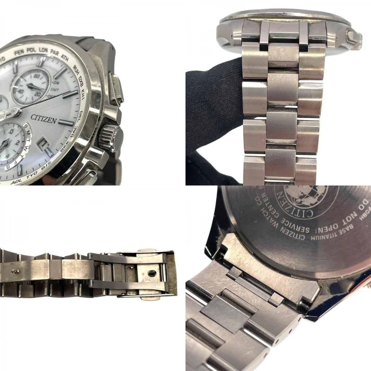 CITIZEN AT8040-57A Eco-Drive Titanium Chronograph Watch