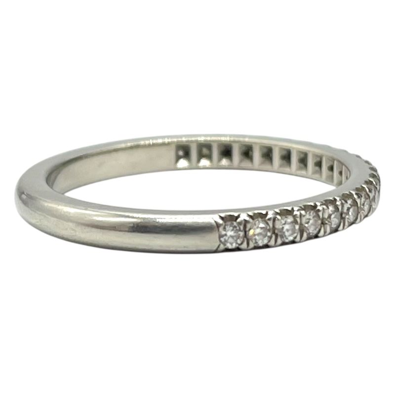 Tiffany & Co. Soleste Half Eternity Diamond Ring in Platinum