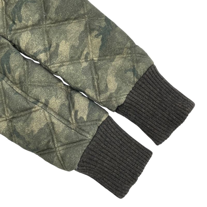 TATRAS Camouflage Down Blouson in Khaki - Exclusive Men's Outerwear
