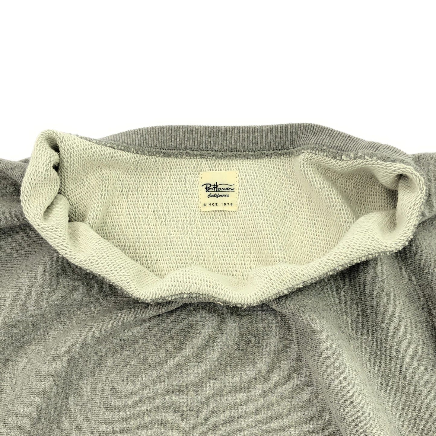 Ron Herman Women's Grey Cotton Sweat Hoodie - Timeless Elegance