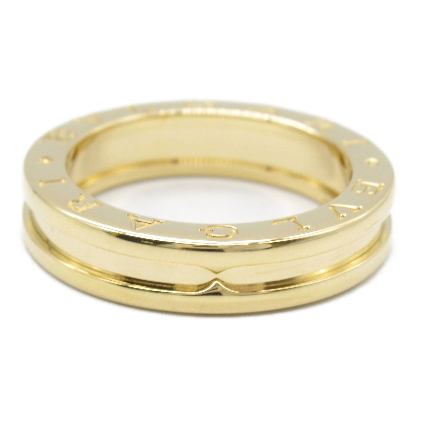 BVLGARI B-zero1 Ring in K18 Yellow Gold - Timeless Elegance
