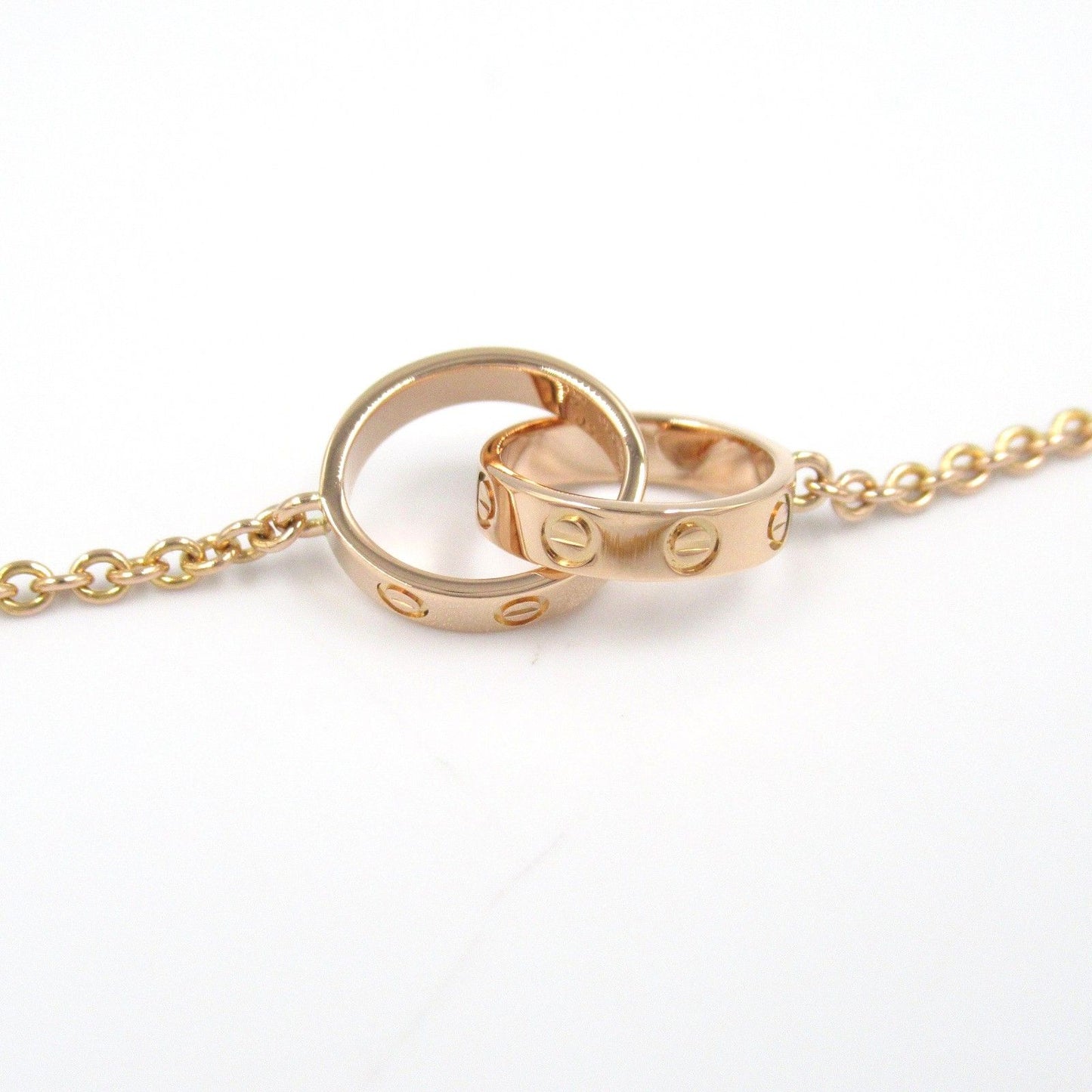 CARTIER Baby Love Necklace in K18 Pink Gold - 43cm