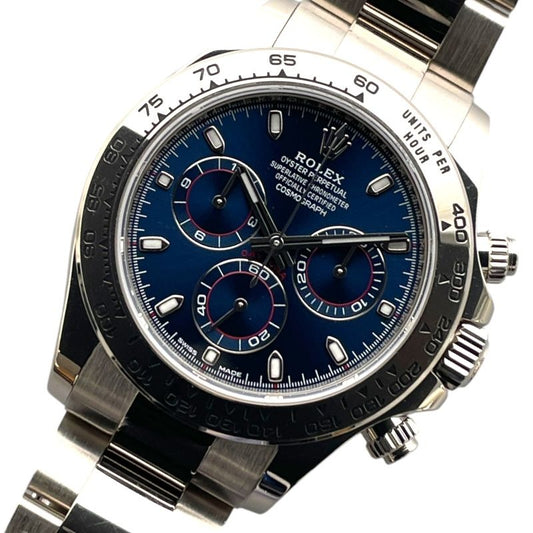 Rolex Daytona 116509 Blue K18WG Automatic Men's Watch
