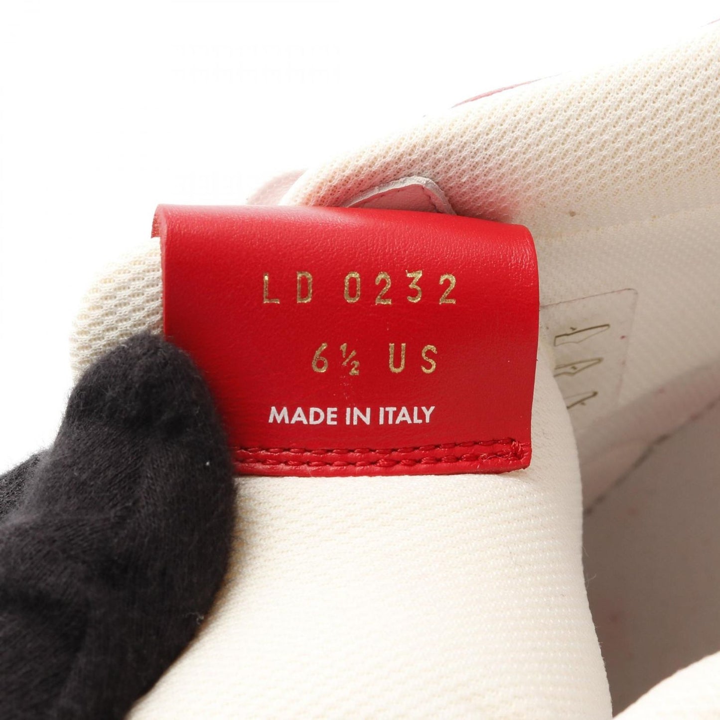 LOUIS VUITTON × Nike Air Force 1 Low Monogram Red Sneakers