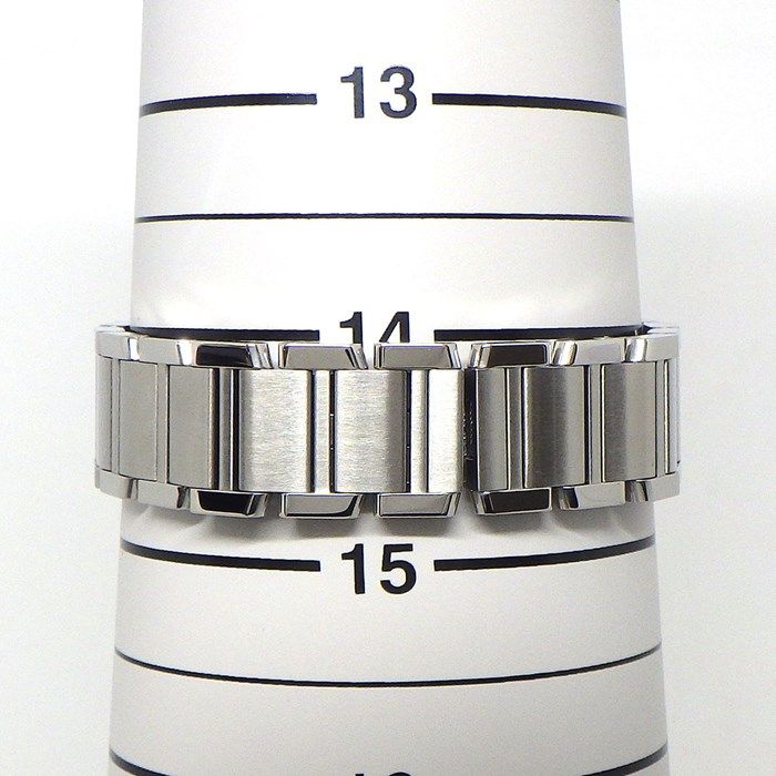 Cartier Tank Française SM W4TA0008 Diamond Bezel Watch