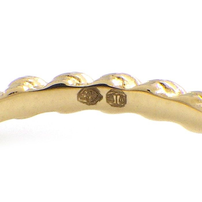 BOUCHERON Serpent Bohème Extra Small Ring with Diamonds in 18K Yellow Gold