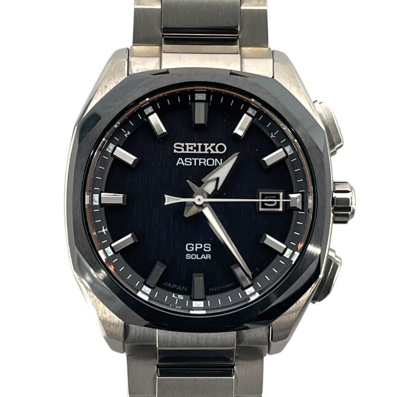 SEIKO Astron SBXD007 Black Titanium/Ceramic Quartz Men's Watch