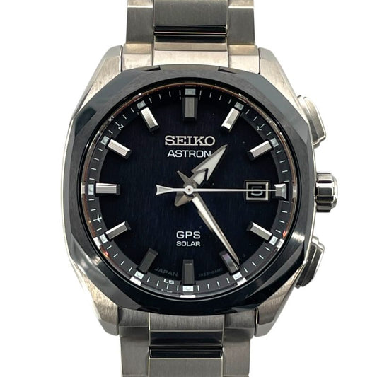 SEIKO Astron SBXD007 Black Titanium/Ceramic Quartz Men's Watch