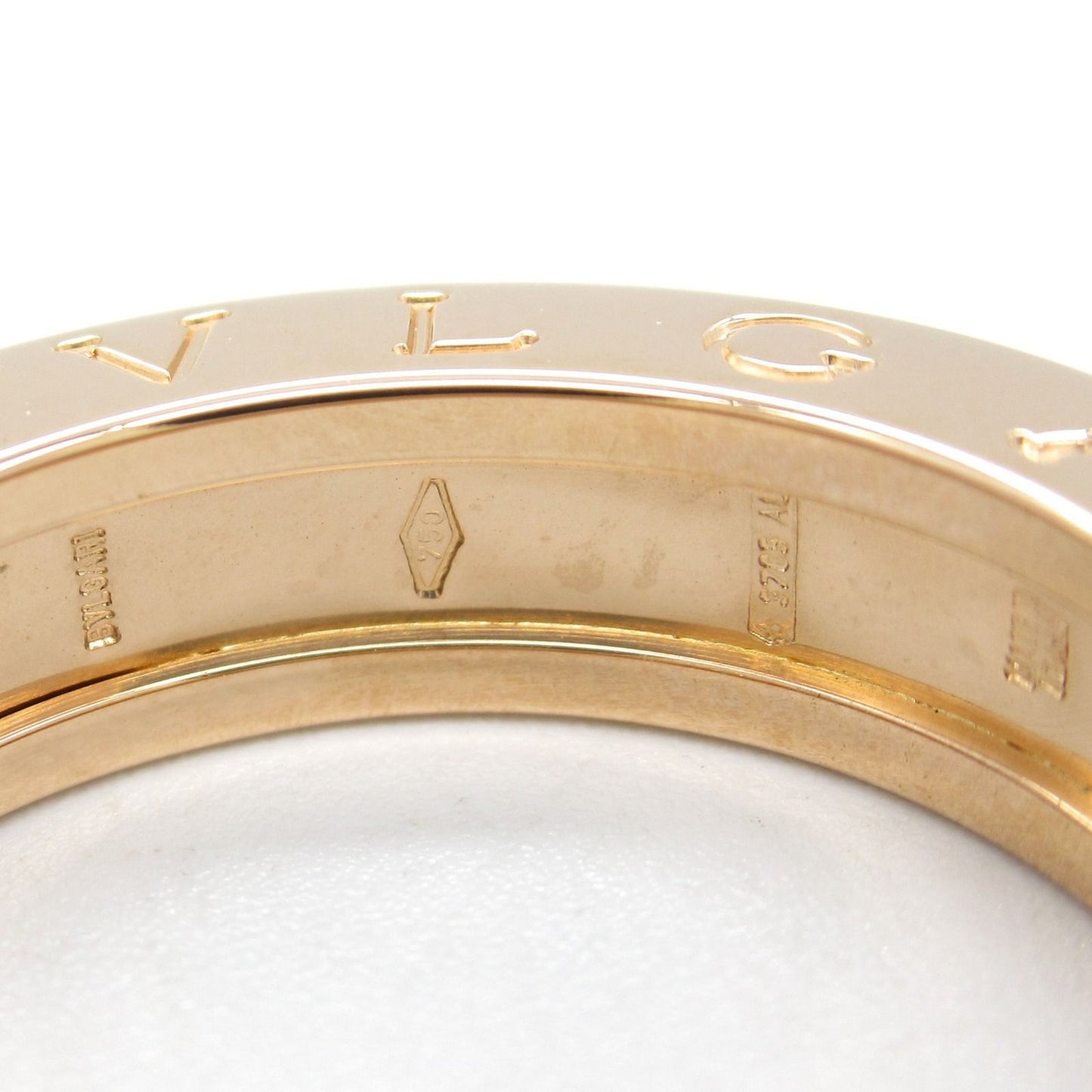 BVLGARI B-zero1 Ring in K18 Pink Gold - Timeless Elegance