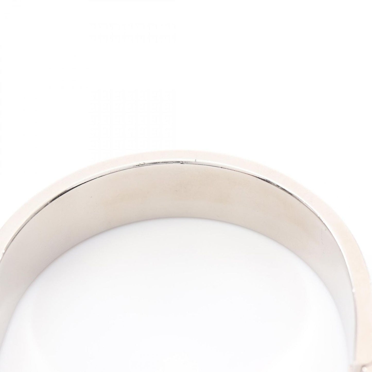 HERMES Jet Black Stainless Steel Bracelet - Timeless Elegance