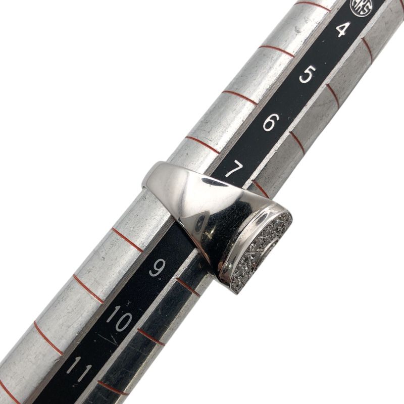 BVLGARI Parentesi Ring in K18 White Gold - Exquisite Luxury