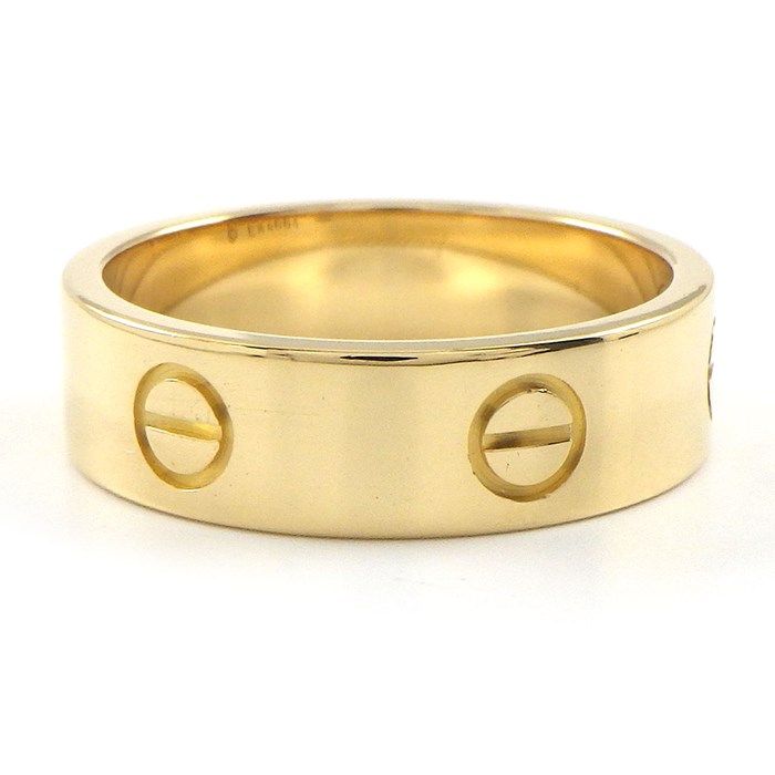 Cartier Love Ring Classic Model B4084658 in K18 Yellow Gold