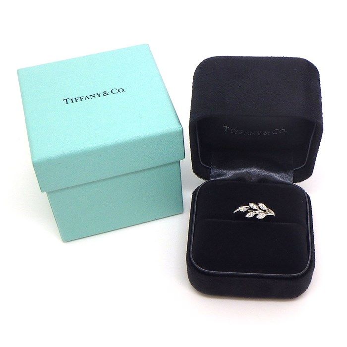 Tiffany & Co. Victoria Vine Ring with Diamonds - 0.24ct PT950
