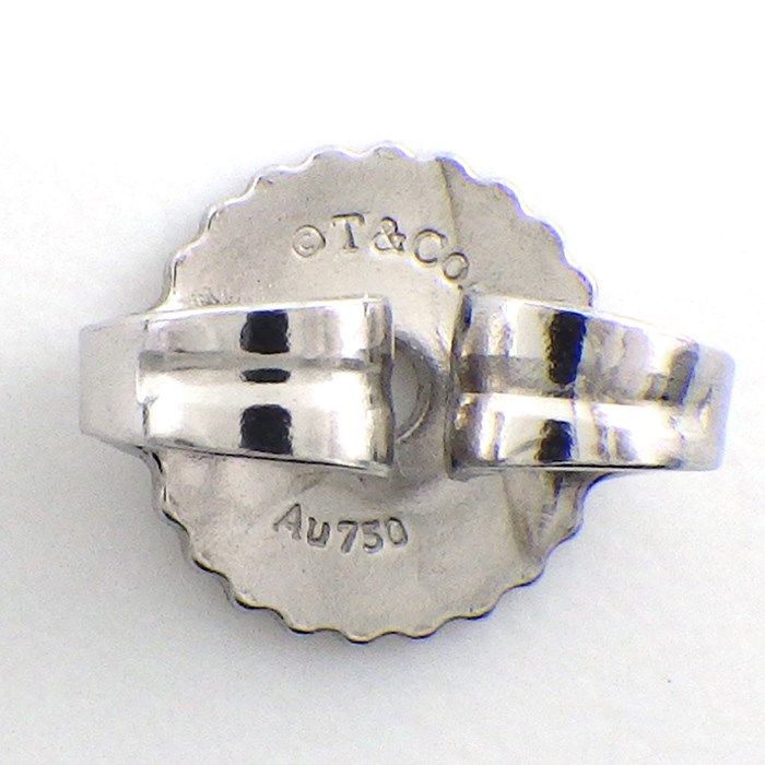 Tiffany & Co. T Bar Swing Wire Earrings in K18 White Gold