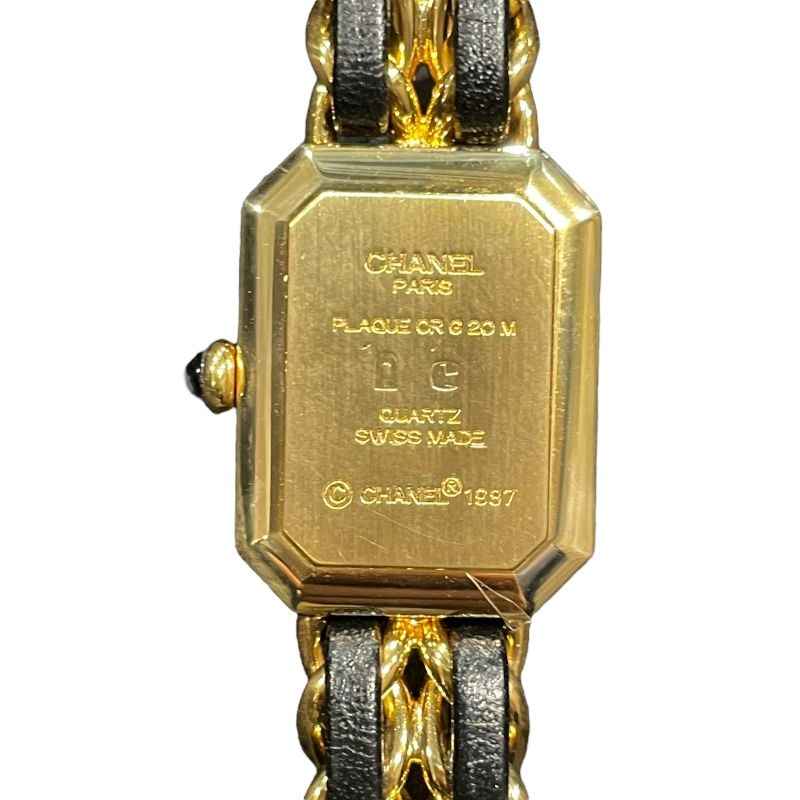CHANEL Première L H0001 Gold Plated Women's Watch - Timeless Elegance