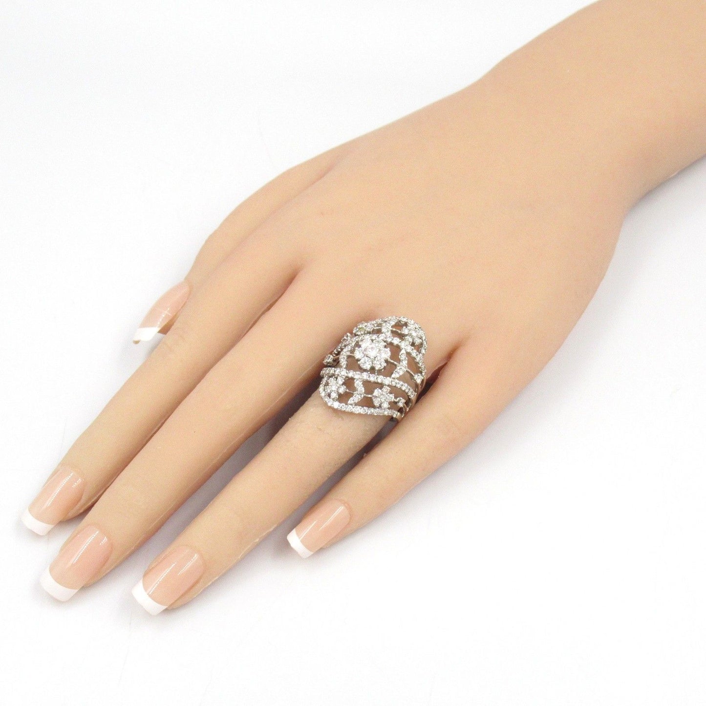Exquisite K18WG Diamond Ring - 2.35ct Luxury Jewelry