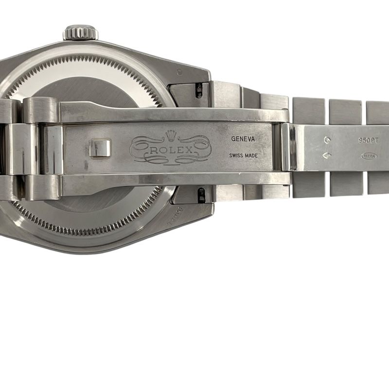 ROLEX Day-Date 36 Horicon Ice Blue Platinum 118346A - A Timeless Masterpiece