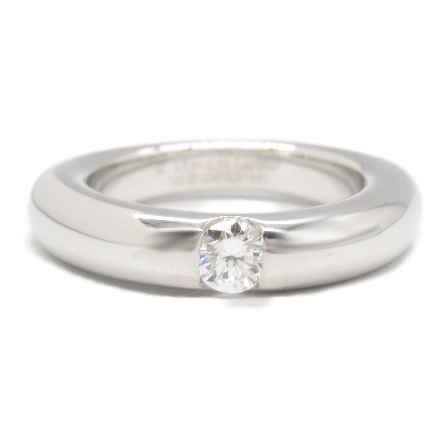 Cartier Ellipse Diamond Ring in 18K White Gold - Timeless Elegance