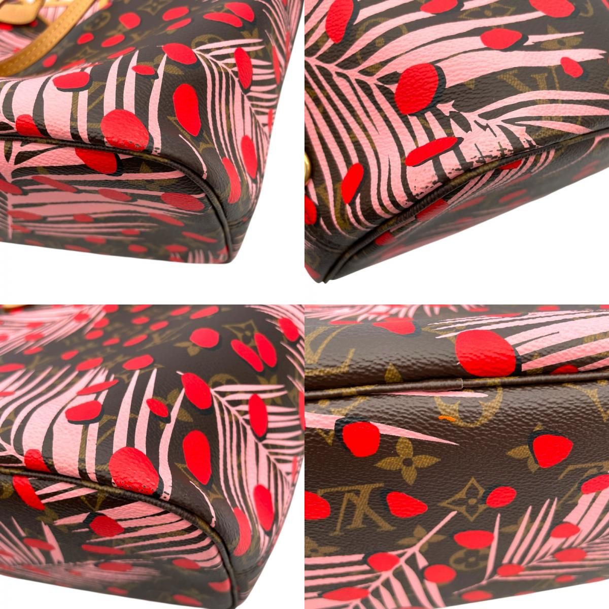 Louis Vuitton Neverfull MM Jungle Dot Monogram Tote Bag