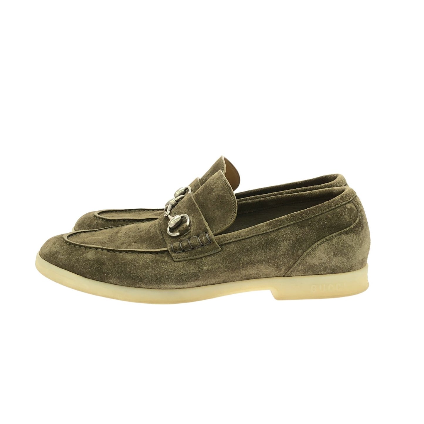 GUCCI Beige Suede Loafers - Timeless Elegance for the Modern Man