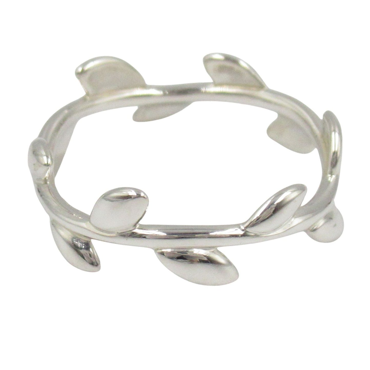 TIFFANY & CO Olive Leaf Ring in Sterling Silver - Exquisite Craftsmanship
