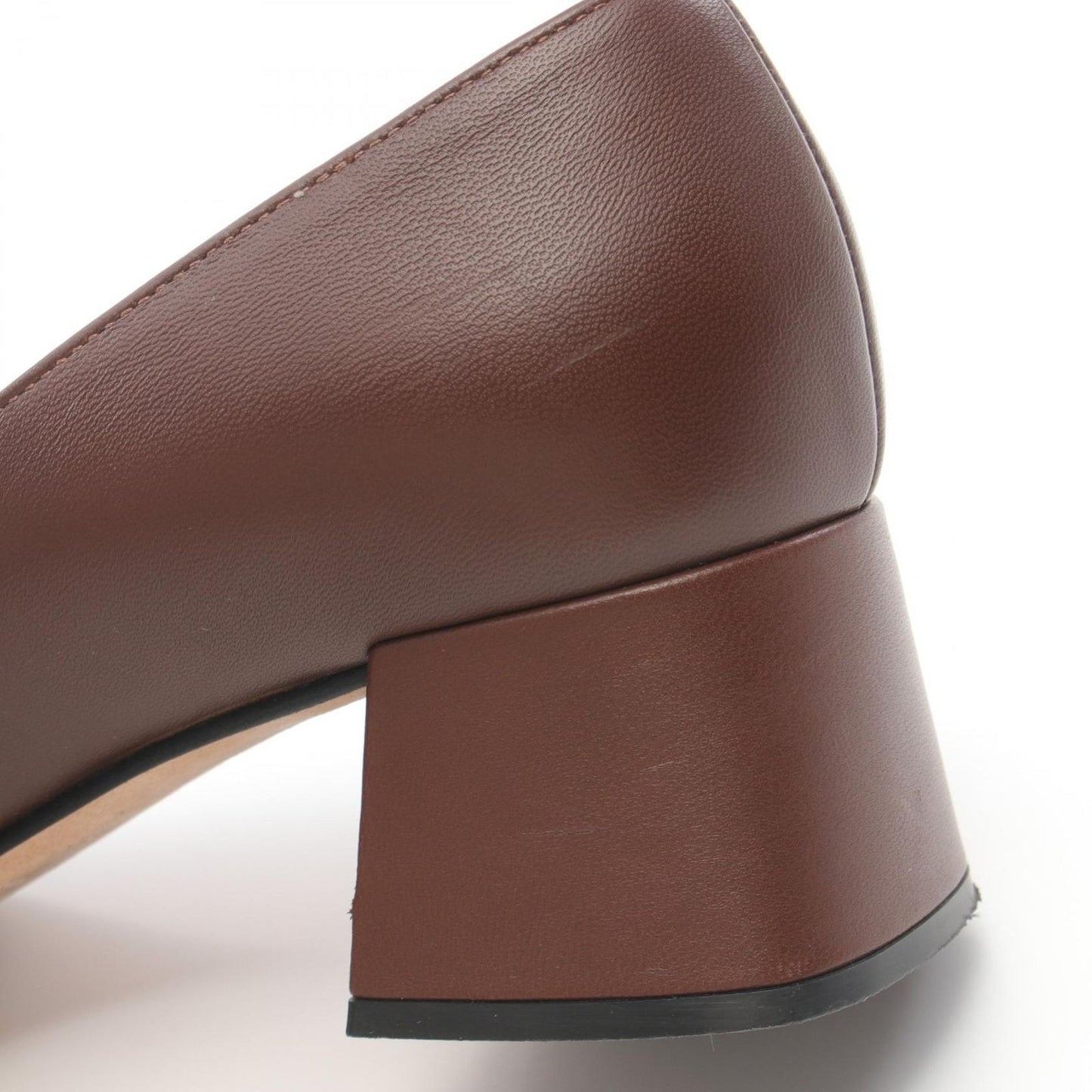 Sergio Rossi Brown Leather Pumps - Timeless Elegance