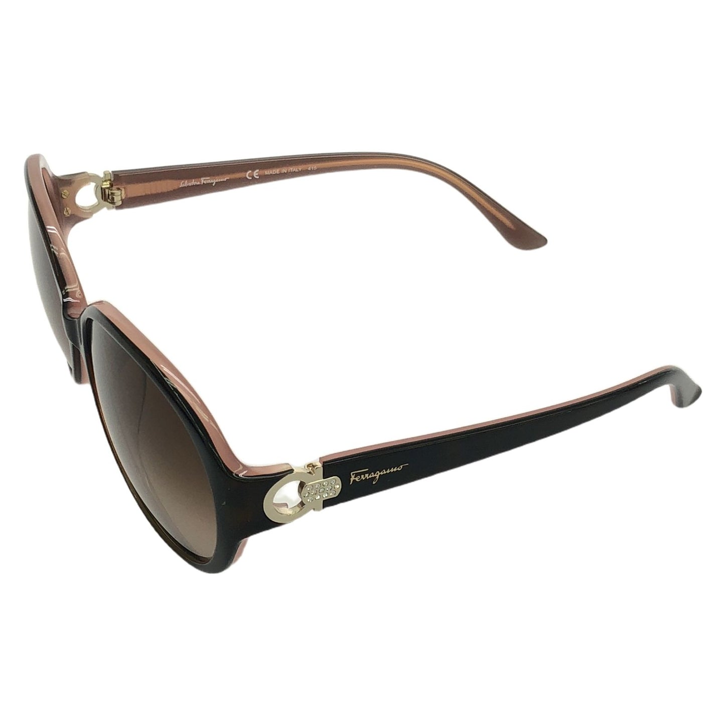Salvatore Ferragamo Brown Sunglasses - Timeless Elegance