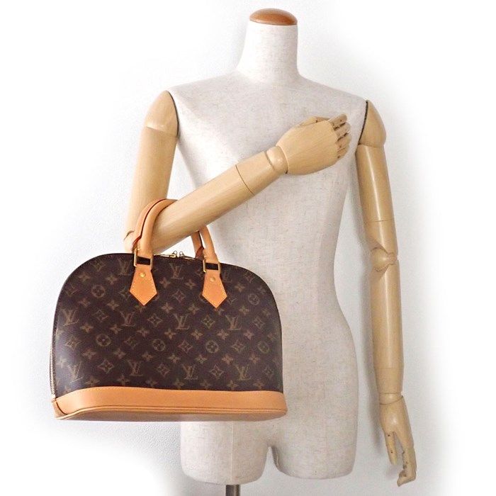 Louis Vuitton Alma Handbag 2007 - Monogram Canvas & Leather