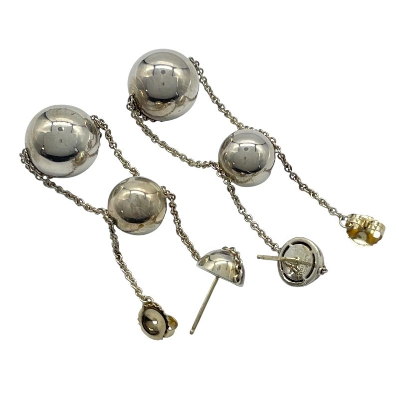 Tiffany & Co. Hardware Ball Triple Drop Earrings in Silver