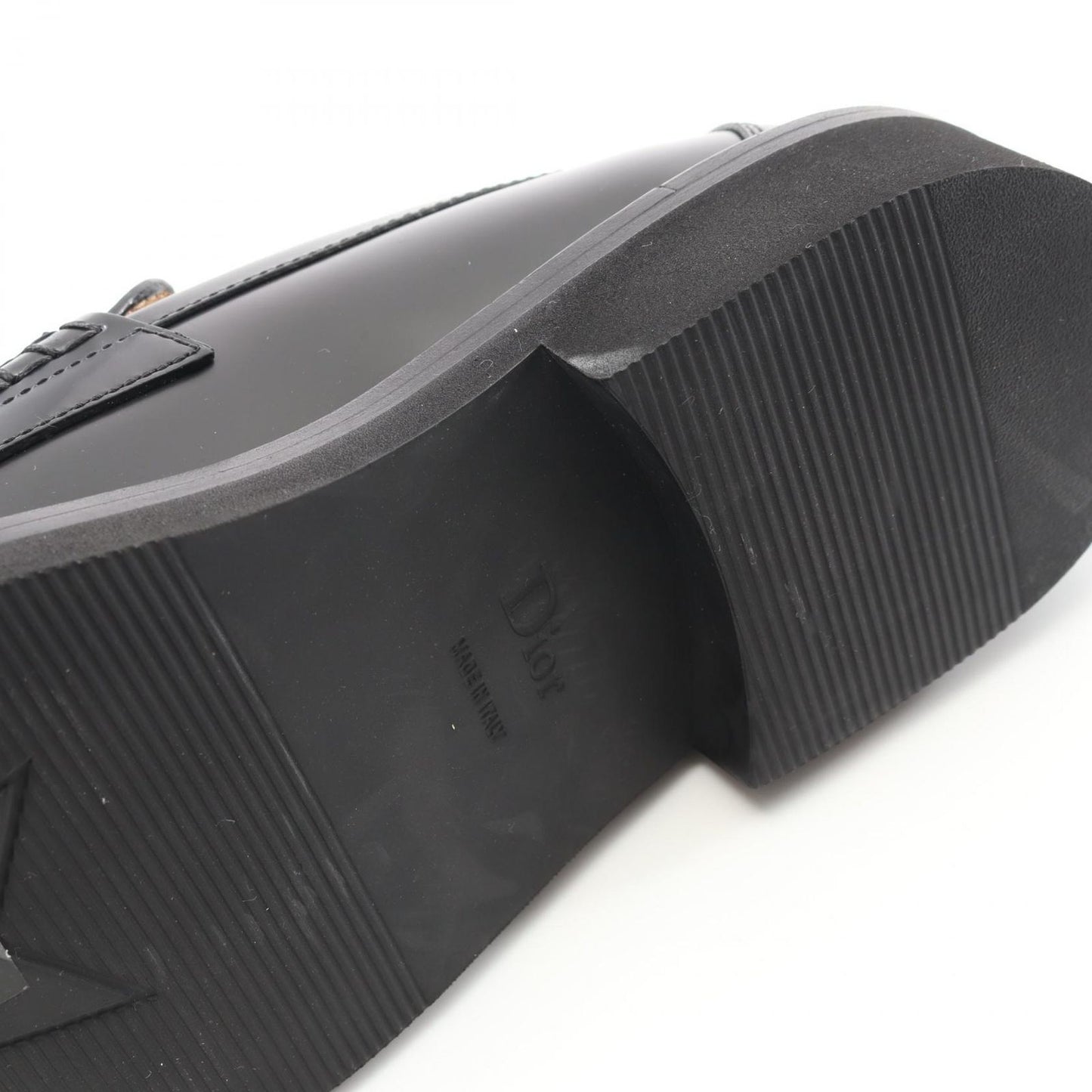 Dior Boy Leather Loafers - Timeless Elegance in Black