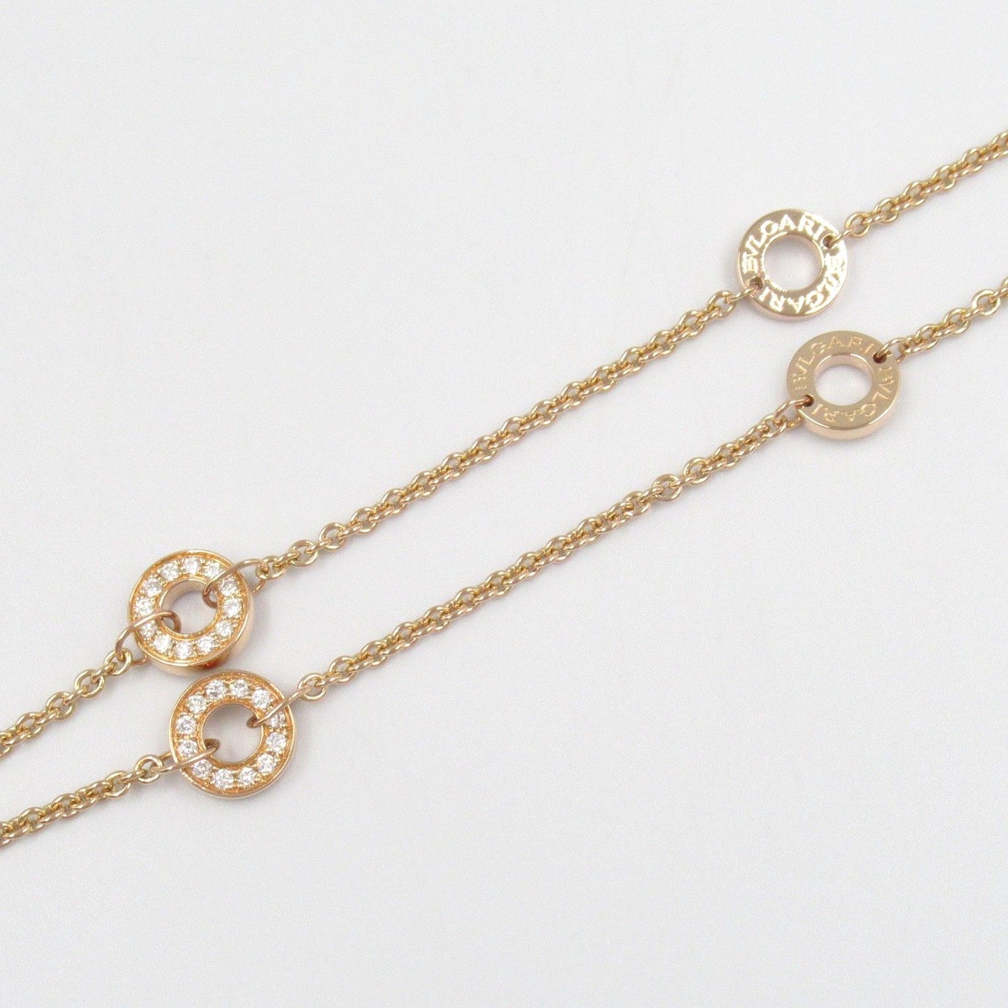 BVLGARI B-zero1 Element Necklace in K18PG & Ceramic