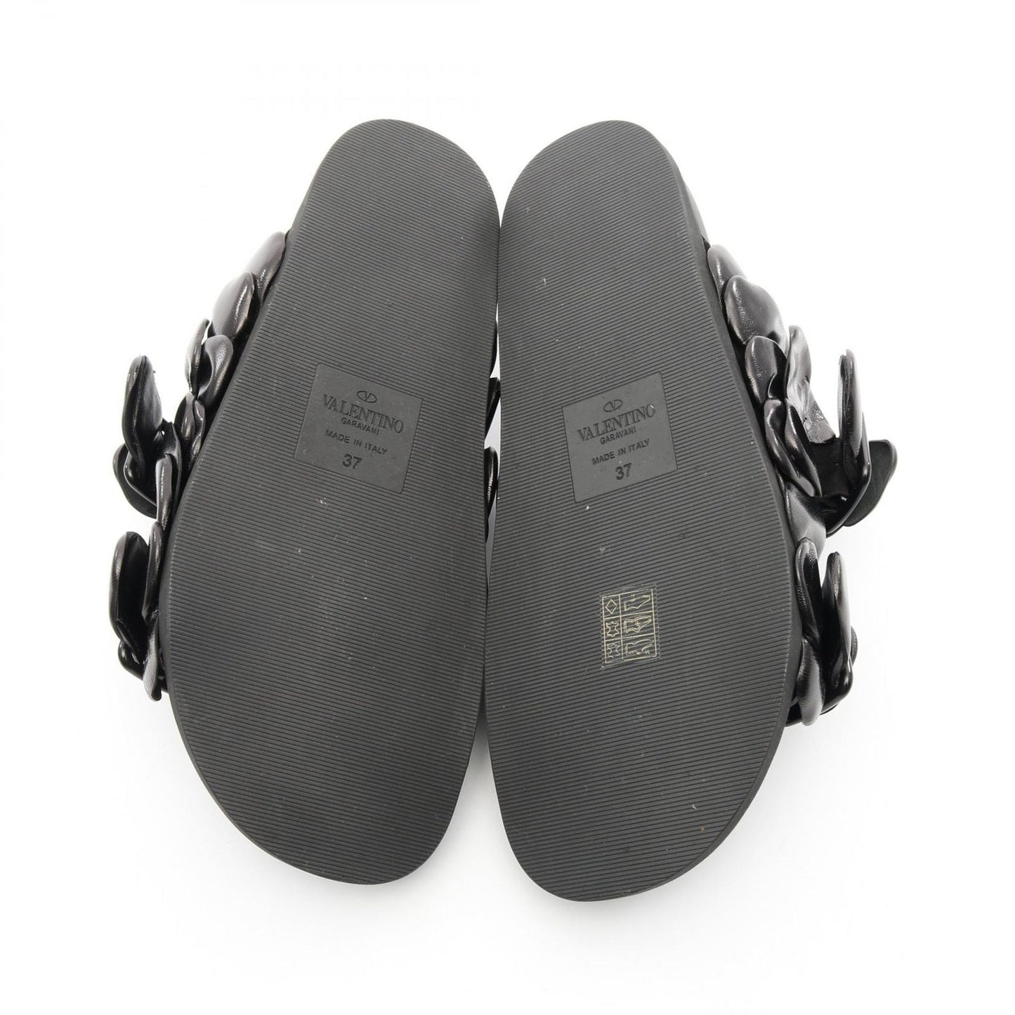Valentino Garavani Atelier Shoes 03 Rose Edition Black Sandals