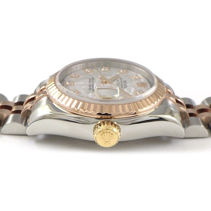 Rolex Datejust 179171G Meteorite Dial - K18 Pink Gold & Stainless Steel