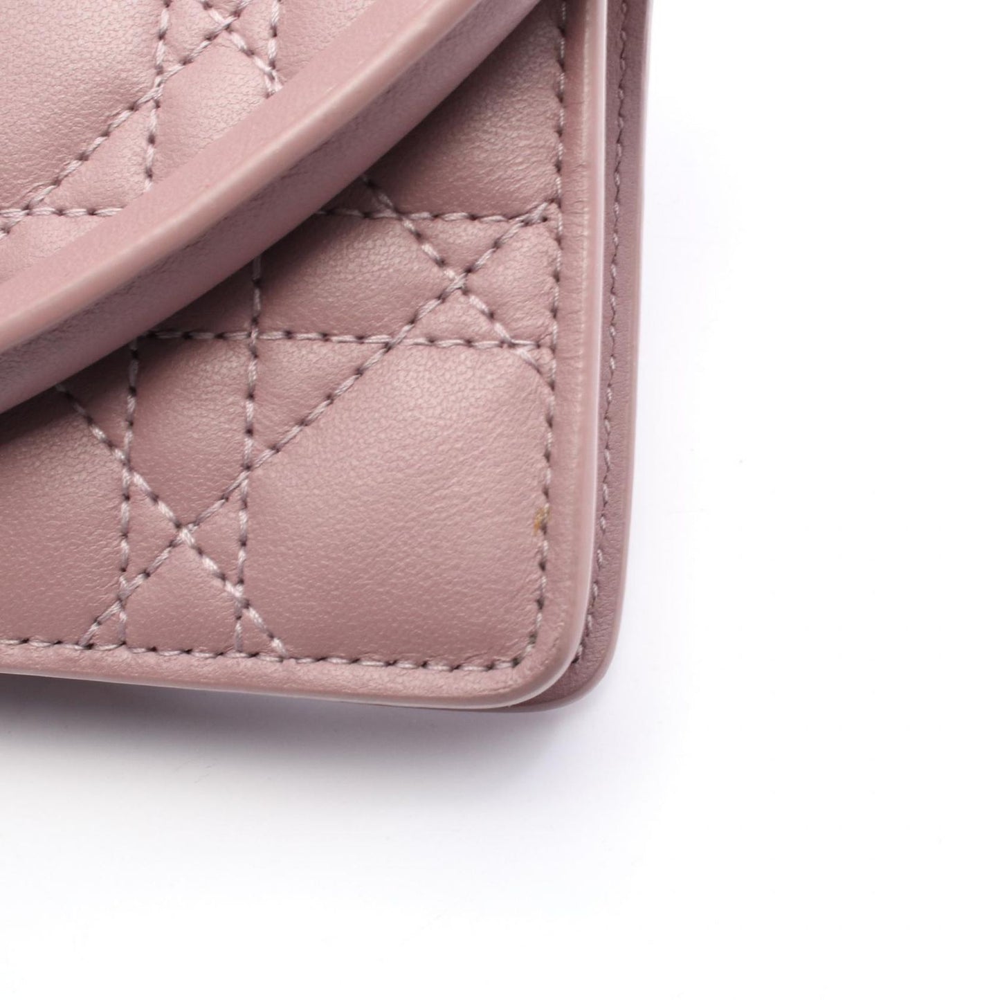 Dior Milly Cannage Shoulder Bag in Purple Lambskin - Exquisite Craftsmanship