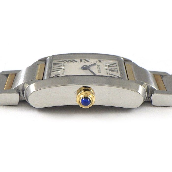 Cartier Tank Française SM W51007Q4 - Iconic Gold & Steel Timepiece