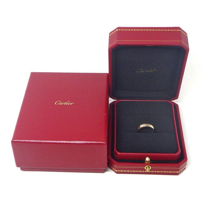 Cartier Vendôme Louis Cartier Tri-Color Wedding Band Ring