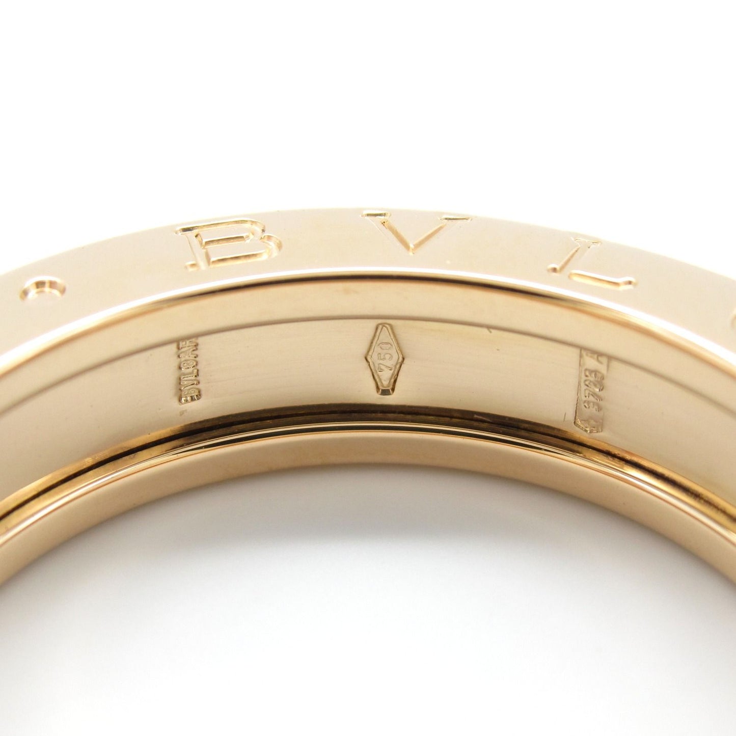 BVLGARI B-zero1 Ring in K18 Pink Gold - Timeless Elegance