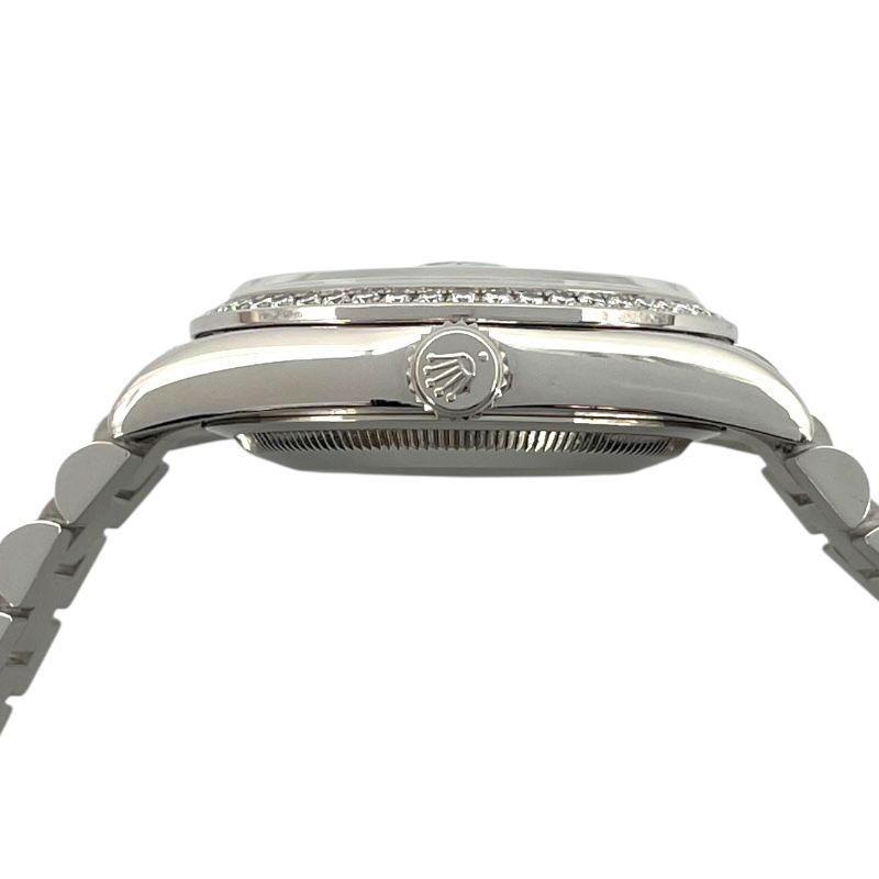 ROLEX Day-Date 36 Horicon Ice Blue Platinum 118346A - A Timeless Masterpiece