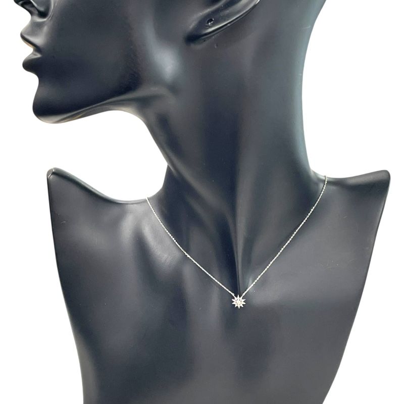 STAR JEWELRY Diamond Necklace in Platinum 950 - Exquisite Elegance