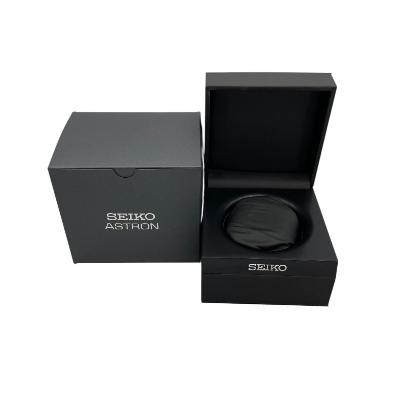 SEIKO Astron GPS Solar 8X Series Big Date SBXB151 - Black Stainless Steel