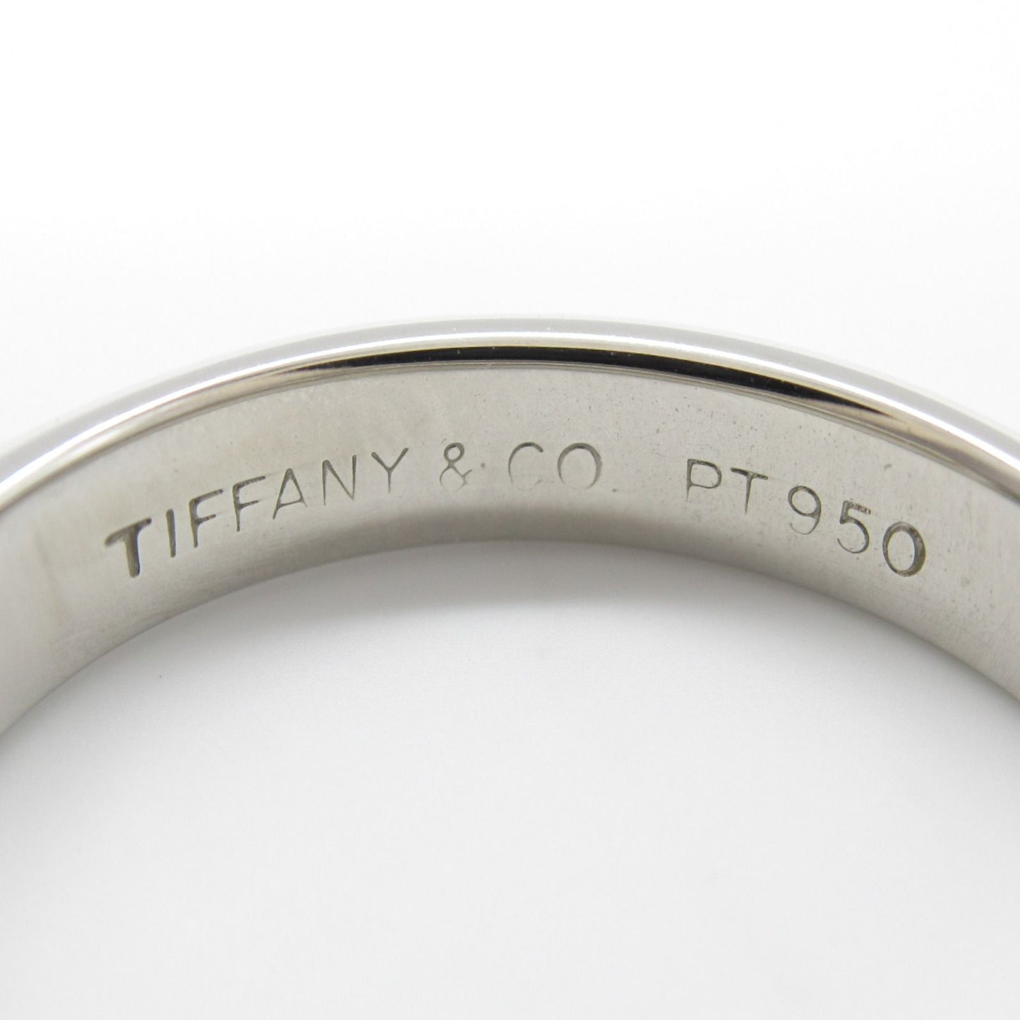 TIFFANY & CO Dot Diamond Ring in Platinum - Size 8.5