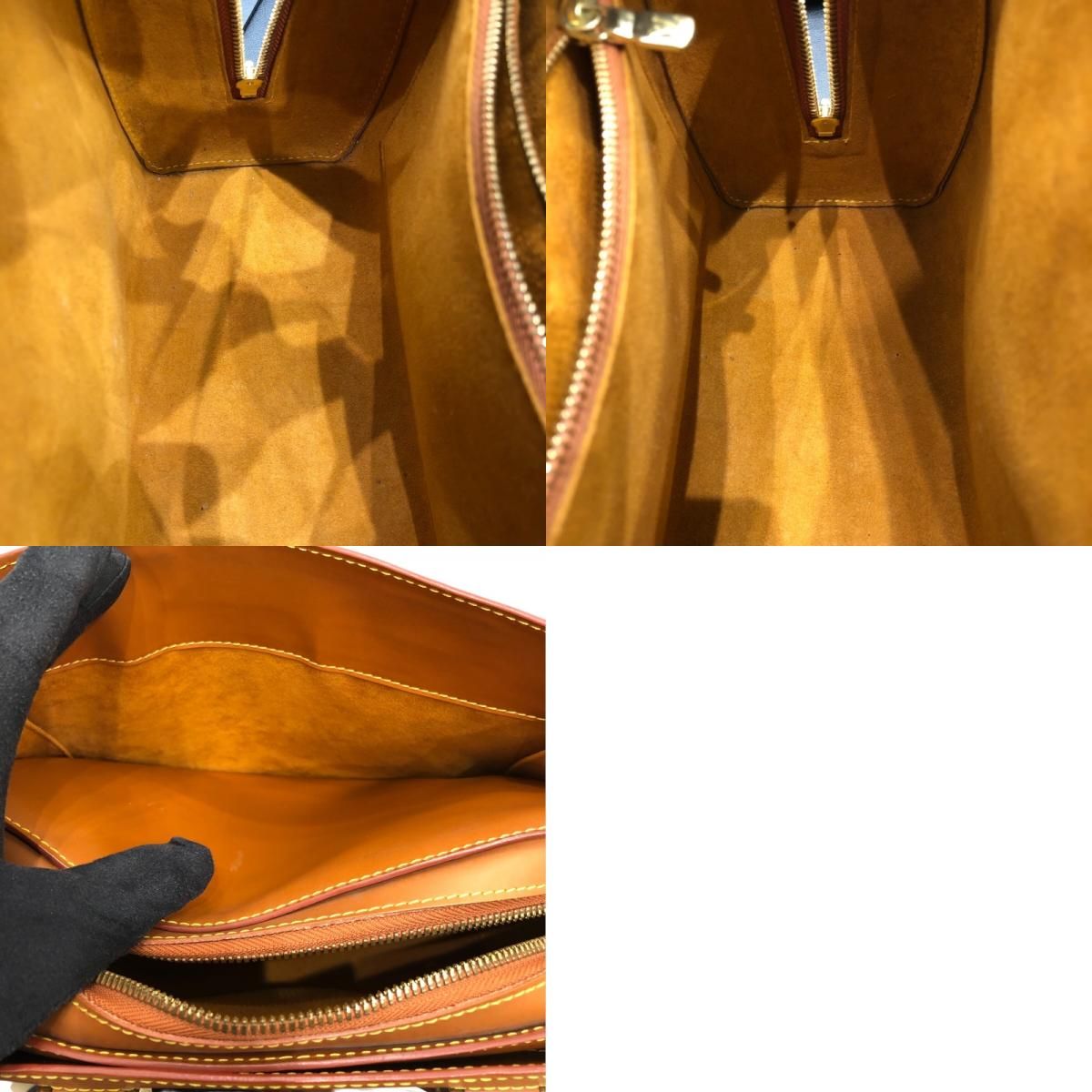 Louis Vuitton Ponchette M52058 Brown Epi Leather Handbag