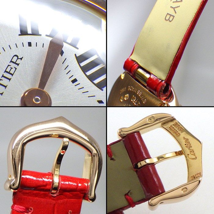 Cartier Ballon Bleu WGBL0004 Diamond Bezel 18K Pink Gold Watch