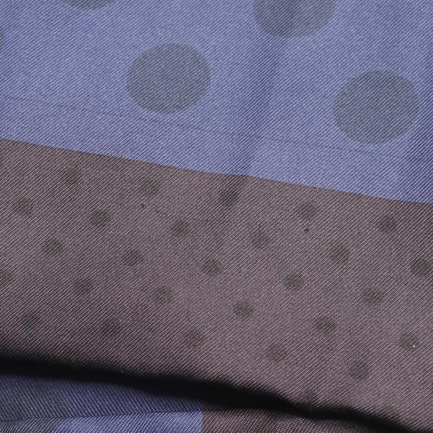 HERMES Silk Cotton Dress in Elegant Blue - Size 34